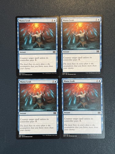 Mtg mana leak double - 4,