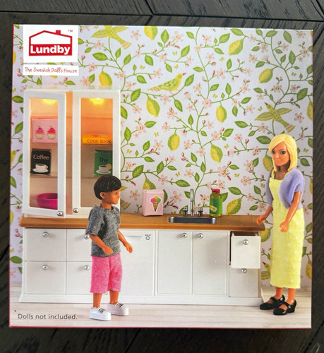 Lundby dollhouse kitchen set - dollhouse,