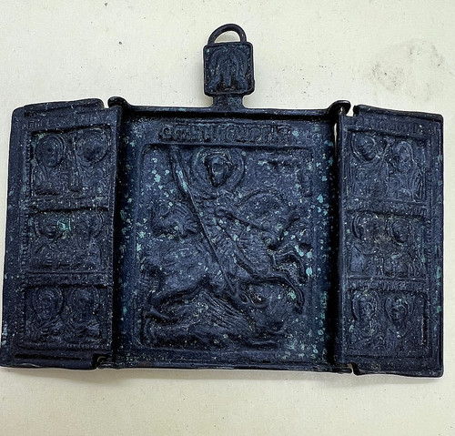 Saint george medieval handmade - saint,