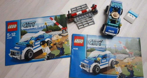 Lego patrol car city 4436 - city,