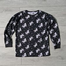Matalan 13 years girls pj top long sleeve unicorn