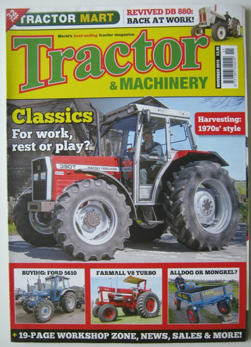 Tractor machinery november - tractor,