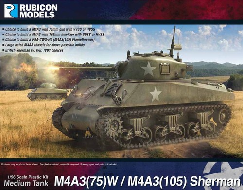 Rubicon models m4a3w - m4a3(75)w, /