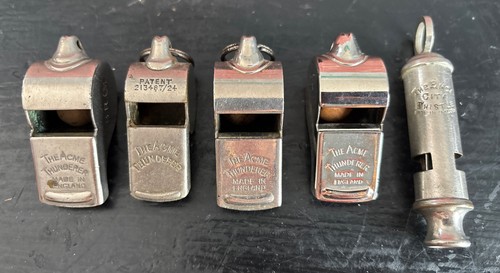 Vintage group whistles - vintage, 5