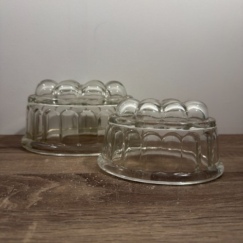 Vintage pressed glass jelly - vintage,