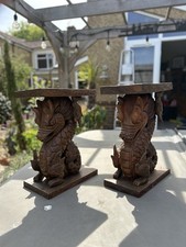 Vintage Hand Carved Wooden