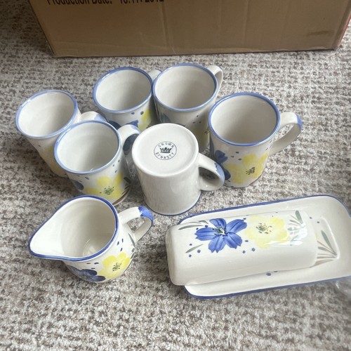 Crown dynasty ceramic tea set - ,