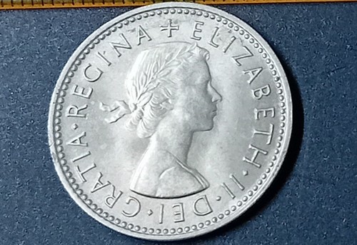 Shilling 1963 unc - 1, gb.