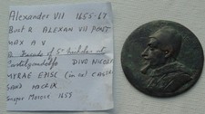 1655 A.D. Pope Alexander VII