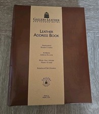 Gallery Leather Address Book