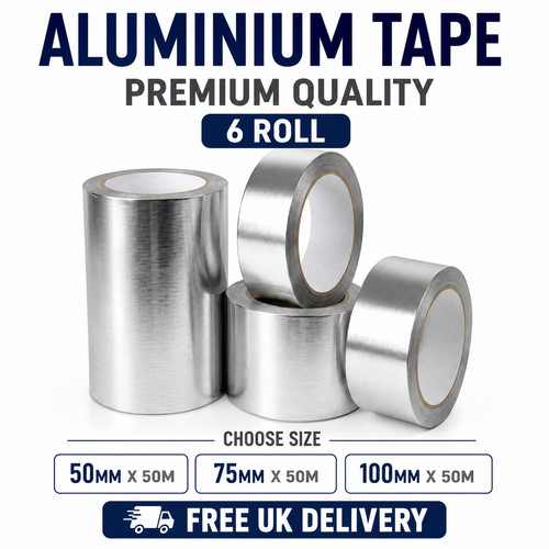 Aluminium foil tape self - foil,
