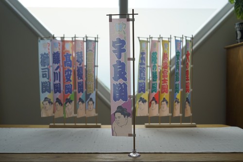Sumo wrestler ura mini - ura, flag