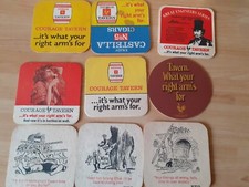 JOHN COURAGE Tavern Beer Mats