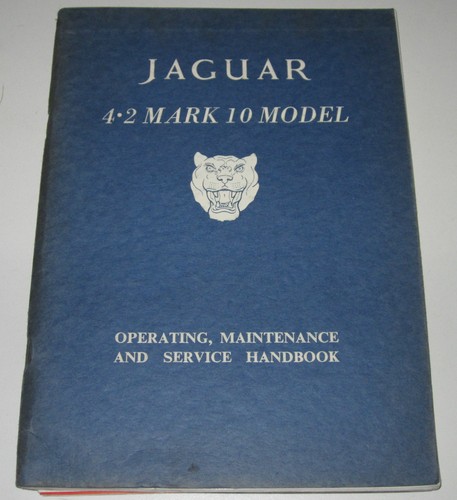 Operating maintenance jaguar - operating,