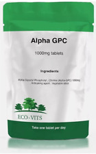Alpha 99% GPC 1000mg Tablets – High Potency Cognitive Support & Mental Clarity