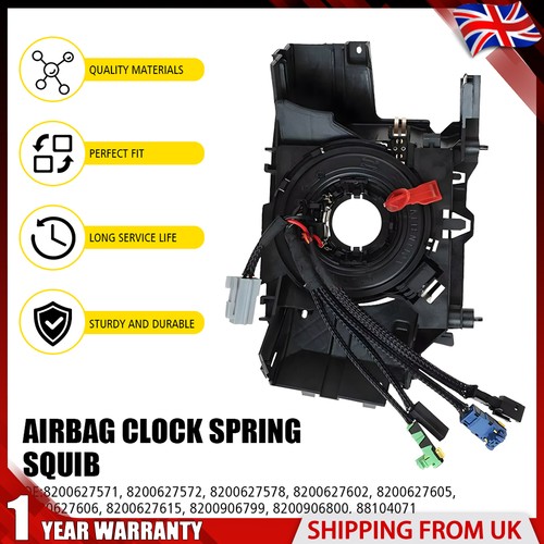 Squib spiral clock spring - spiral,