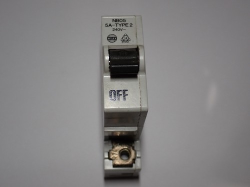 Wylex nb05 type - 5a, circuit