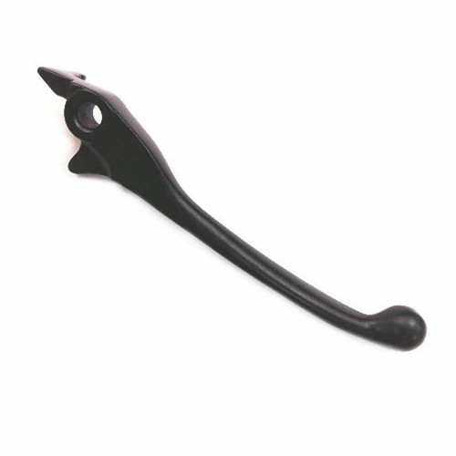 Black forged brake lever - black,