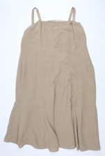 Erica Hannah Women's Beige Slip Dress Size 28 Plus