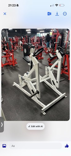 Seated row plate loaded - seated,