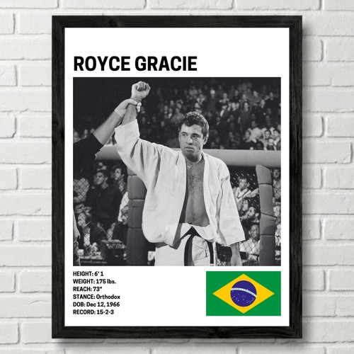 Royce gracie poster - royce, jiu-jitsu