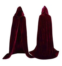 Velvet Cloak Cape Wizard