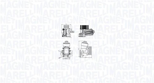 Oil cooler engine - cooler, fits: