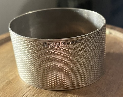 Antique sterling silver napkin - antique,