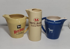 3  x Vintage White Horse /