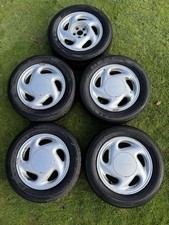 Toyota Celica ST182 Alloy Wheels 14x6J ET45 Set of 5 OEM CELICA Caps 5x100