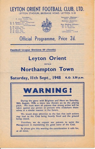 Leyton orient northampton - v,
