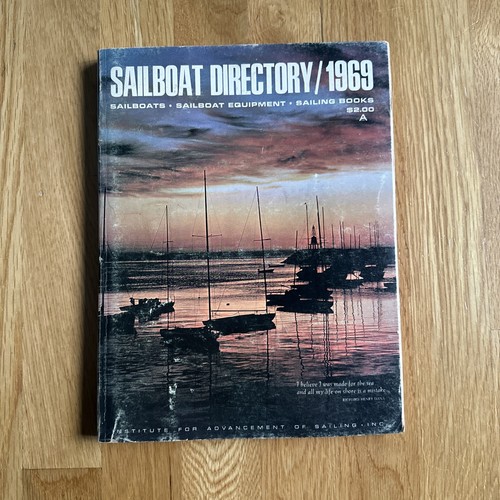 Vintage 1969 sailboat - vintage,