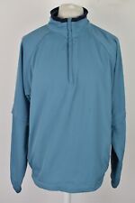 ADIDAS Golf Windcheater Jacket size M Mens 1/4 Zip Pullover Outdoors Outerwear