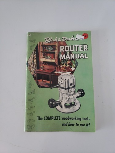 Black decker router manual - black, &