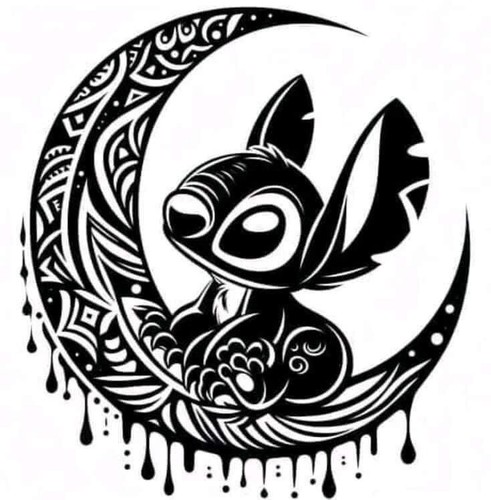 Stitch vinyl decal - stitch,