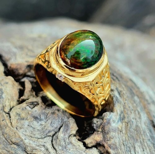 Natural black opal - natural,