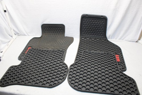 Golf gti rubber floor mats - gti,