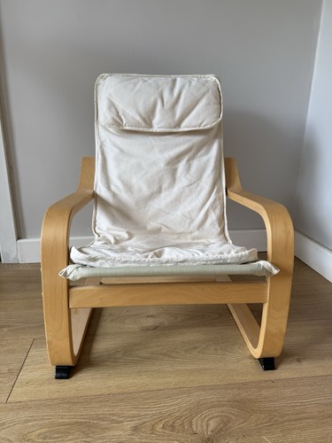 Ikea poang chair cream - ikea,