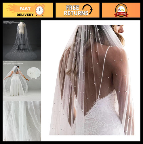 Elegant tier pearl bridal - elegant,