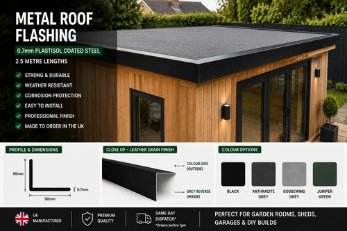 Metal roof flashing 5m - roof,