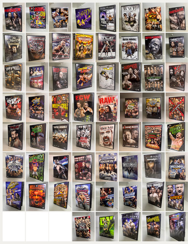 Huge wwe wwf ecw - wwe, dvd