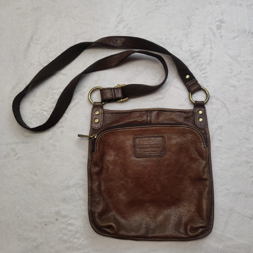 Fossil vintage brown leather - brown,