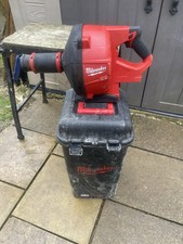 Milwaukee 18v M18FDCPF10 Drain Snake Cleaning Machine No Cable Inside + Case