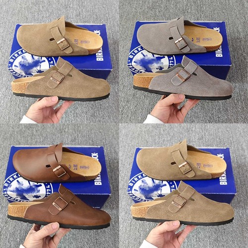 Birkenstock taupe suede - birkenstock,