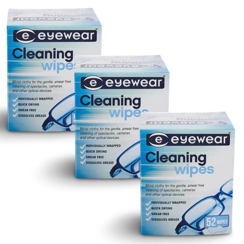 Eyewear cleaning wipes - x,