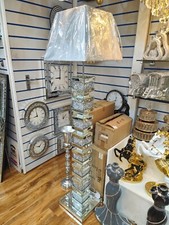 145Cm Tall Mirrored Crushed