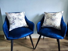 Beautiful elegant butterfly Cushion Cover throw  18x18" 45x45cm