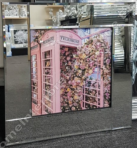 Pink telephone booth malone - pink,