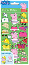 01.70.34.001 Peppa Pig Chunky Foam Dress up Stickers, Small
