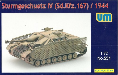 Unimodel stug iv with - unimodel, 1/72